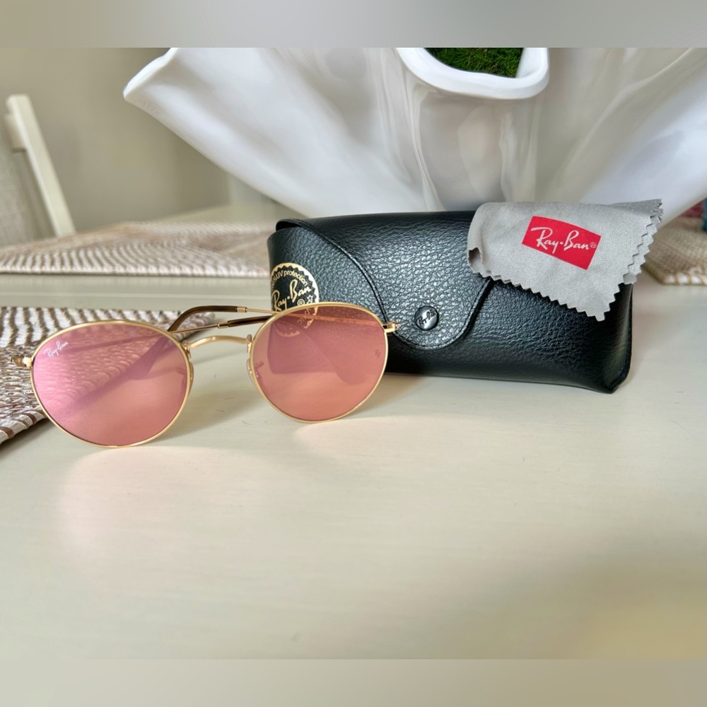 Ray-ban Round Flash Sunglasses